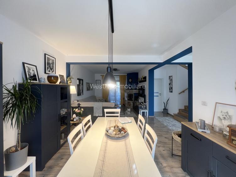 Duplex 4 camere, 105 mp utili, 300 mp, teren, mobilat - Chisoda