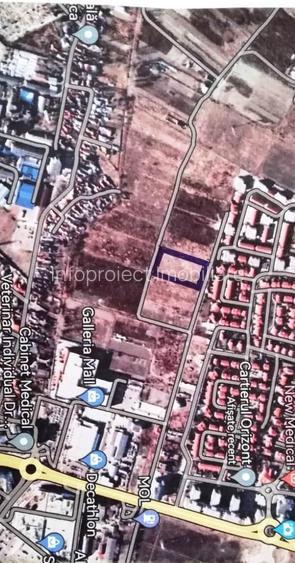 Teren pentru construcții în cart. Orizont cu dublă deschidere la căi de acces - 3