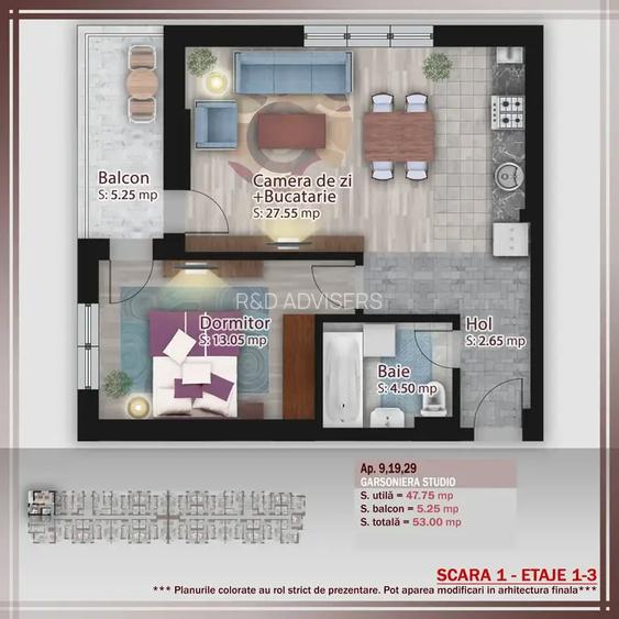 Apartament 2 decomandat Theodor Pallady metrou Nicolae Teclu - 4