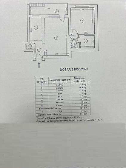 De vanzare apartament 2 camere Orizont - 7