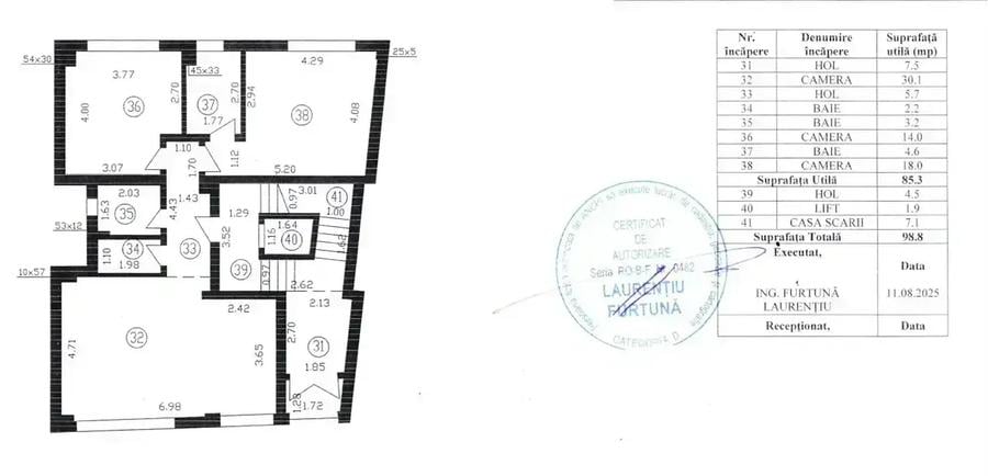 Spatiu birouri 85 mp, bloc boutique lux, Polona - Eminescu /Comision 0 - 9