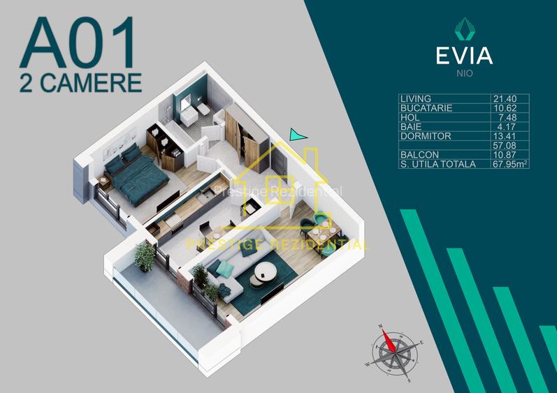 2 Cam/ 68mp/ Premium/ zona Titan-Pallady/ incalzire pardoseala - 8