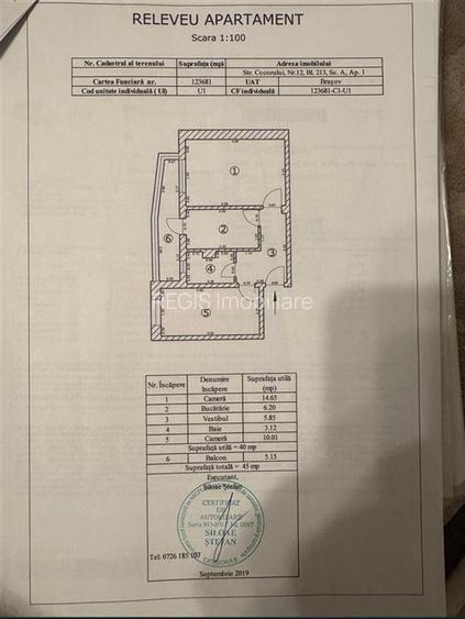 Apartament 2 camere decomandat, renovat, parter inalt – zona Astra - 13