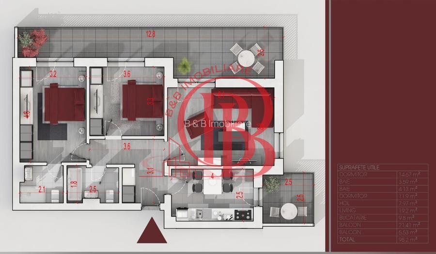 Apartament 3 camere FINALIZAT Theodor Pallady Metrou N Teclu - 1
