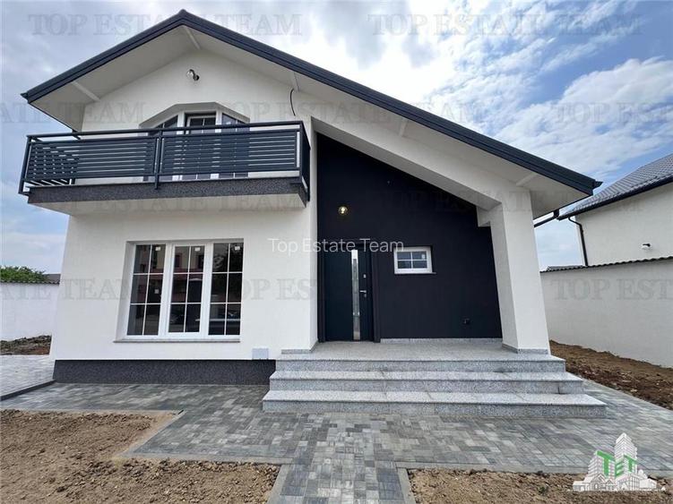 Vila moderna individuala pe stil Venetian cu 4 camere , 2 bai, Living open space - 6