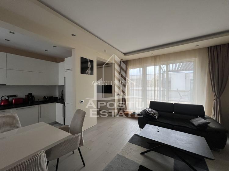 De vanzare penthouse 3 camere, mobilat modern  zona Aradului Timisoara - 4