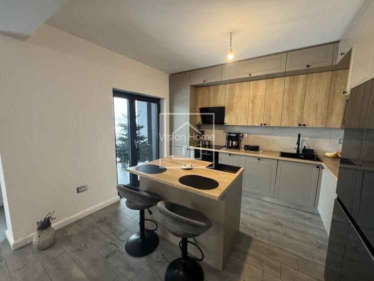 Casa noua mobilata modern 5 camere, 476 mp teren-Cisnadie, Comision 0  - 5