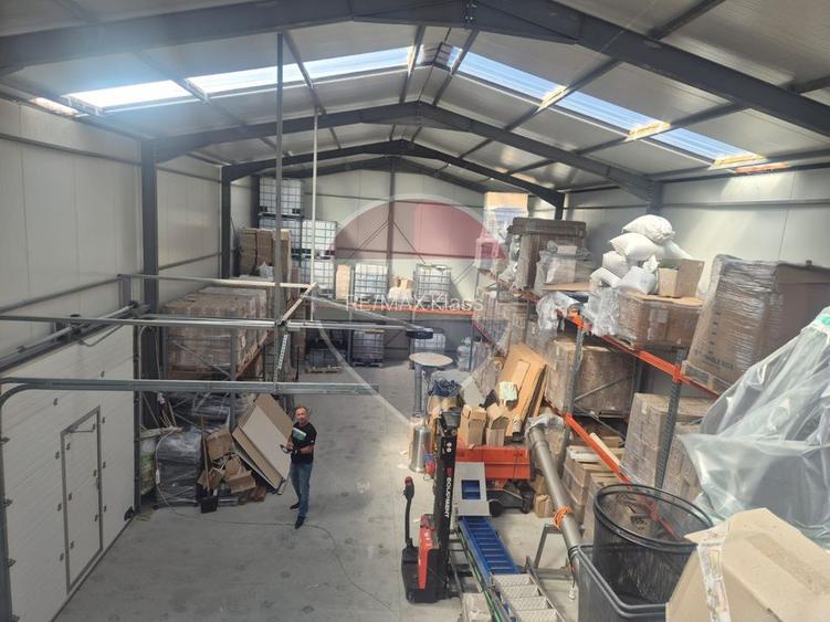 Hala industriala de inchiriat – 250 mp | Acces facil catre E81 si A0 - 4