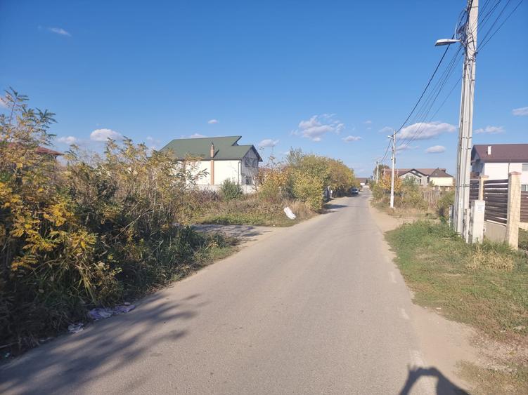 Teren intravilan | 618 mp | stradal | deschidere 13 m | Comuna Berceni