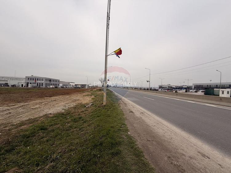 Teren 7,868mp, Aeroportul Oradea / DN E71/viitorul sens giratoriu - 6