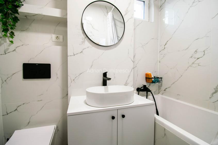 Bd.Obregia 2 camere,renovat lux,mobilat-utilat,centrala proprie,etaj 3/10 - 12