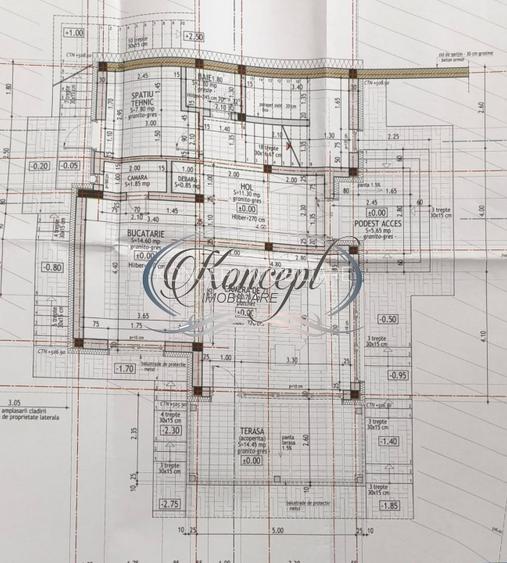 Teren cu proiect de casa in Chinteni - 1