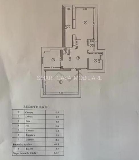 Apartament 2 camere gara - 1