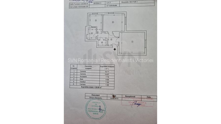 REA0109509 Apartament 2 camere l Piata Victoriei  Dorobanti I - 15