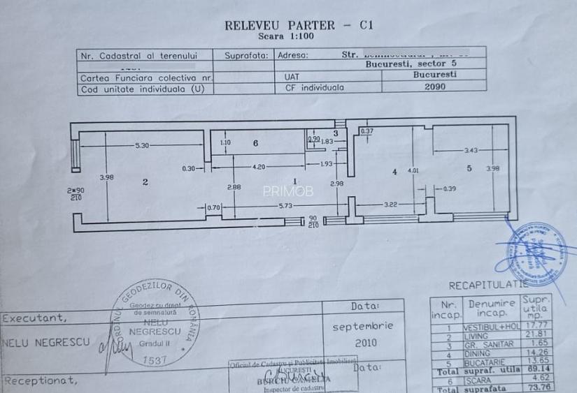 P+E+M,2010,E-S-V,eleganta,la 7min.de metrou si parc Carol,mobilata/utilata lux - 23