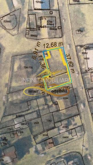 Teren intravilan in Bacau cu dublu front stradal dezvoltare imobiliară - 2