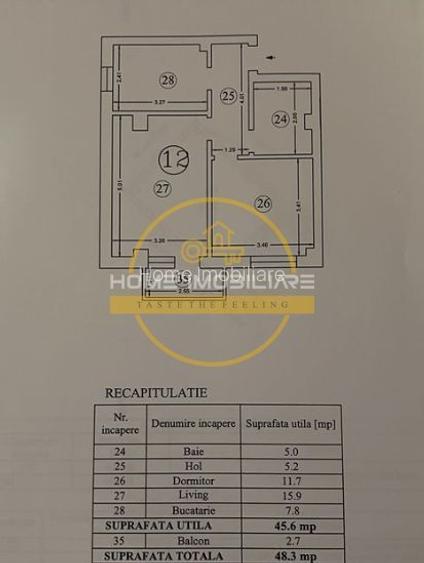 Apartament 2 Camere  Etaj 2/3 Mobilat-Utilat -Bloc NOU-zona CUG-Expomobila - 8