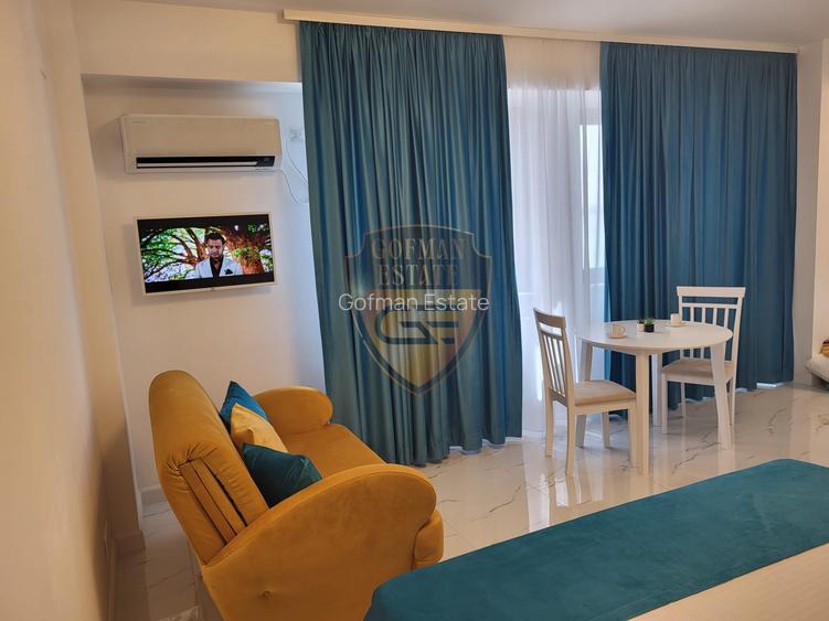 Studio Mamaia Tenis Club, 33mp, et 5/8 lift, vedere la lac, gaze, A/C term lung - 8