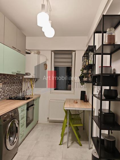 Apartament cu 2 camere de vanzare -Pacii-cu centrala-semimobilat si utilat - 11