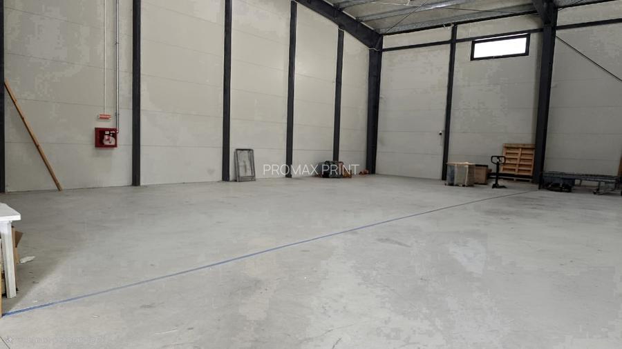 Hală Premium 760 mp | Mogoșoaia - Centură, 630 kVA, Infrastructură ISU | H=8m - 2