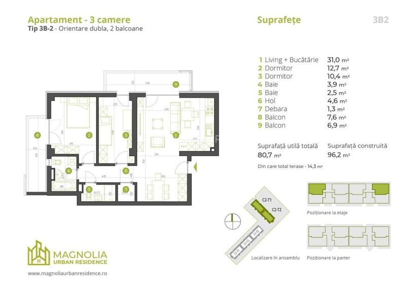 51E - Ap. 3 cam. Metrou Straulesti - Sisesti - Bucurestii Noi - 2