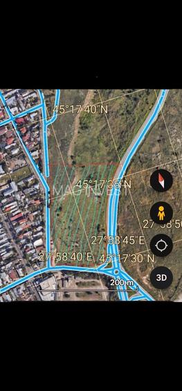 Teren intravilan 14.168 mp – pozitie excelenta la intrarea in Braila - 3