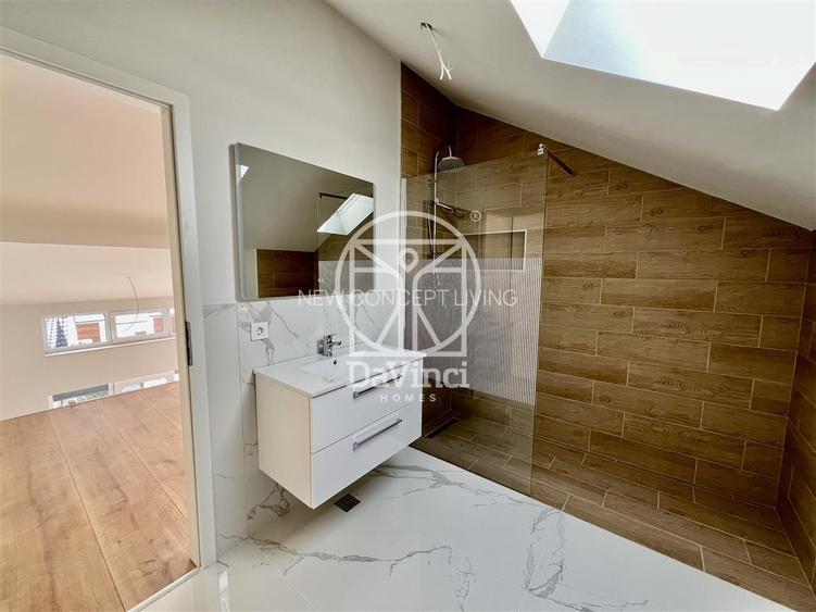 Penthouse 3 camere, finisat la cheie, aer conditionat, 2 logii - 6