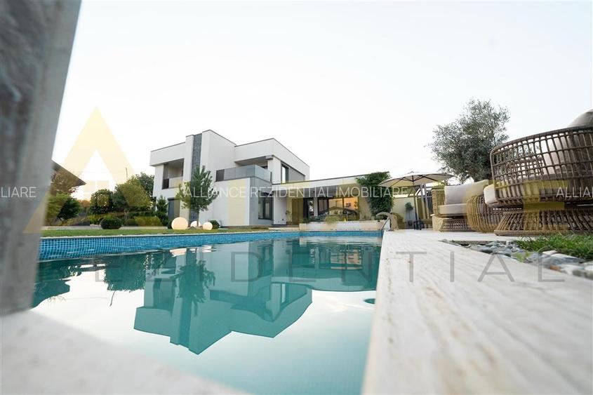 Vila Impresionanta cu Piscina Privata si Gradina de 850 mp in Comuna Berceni - 6