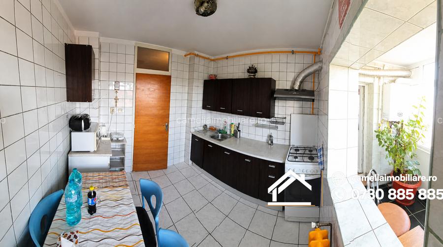 2 camere, centrala, intre metrou Gorjului si Pacii, zona Apusului, decomandat - 4