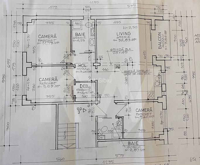 Apartament cu 4 camere mobilat utilat in Vasile Aaron 81 mp - 16