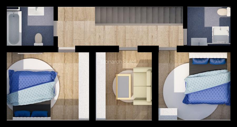 Monarch Soleil  - parchet , usi interioare, tamplarie din lemn natural - 4