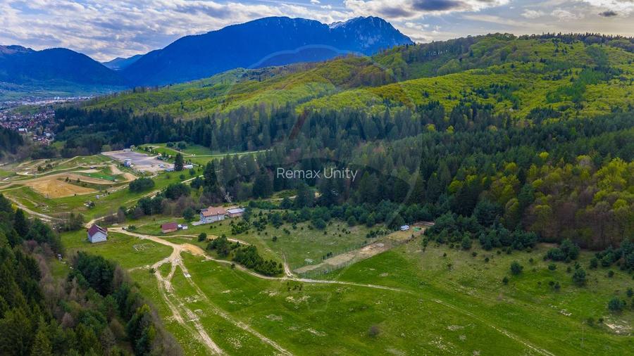 Teren intravilan de 1 ha cu vedere la munte – Zărnești, Brebina - 9