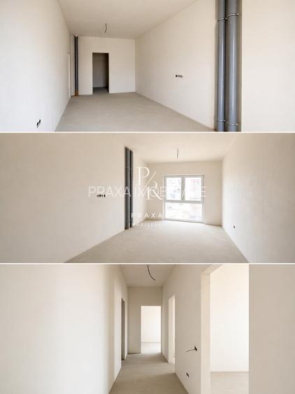 Ap 3 camere decomandate, semifinisat, 78 mp, garaj la cerere, zona Tineretului! - 2