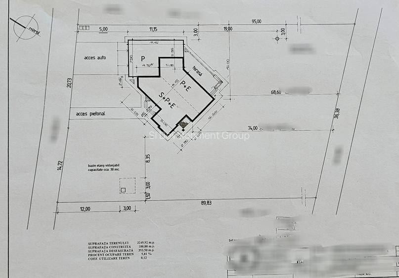 Vila individuala 7 camere | Zona Iancu Nicolae - Serban Cantacuzino | Teren 3250 - 4