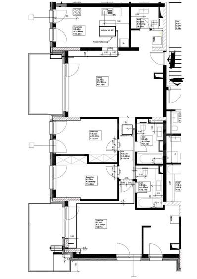 Apartament cu 4 camere 134,7 mp, 2 balcoane, 2 parcari, zona Iulius Mall - 16