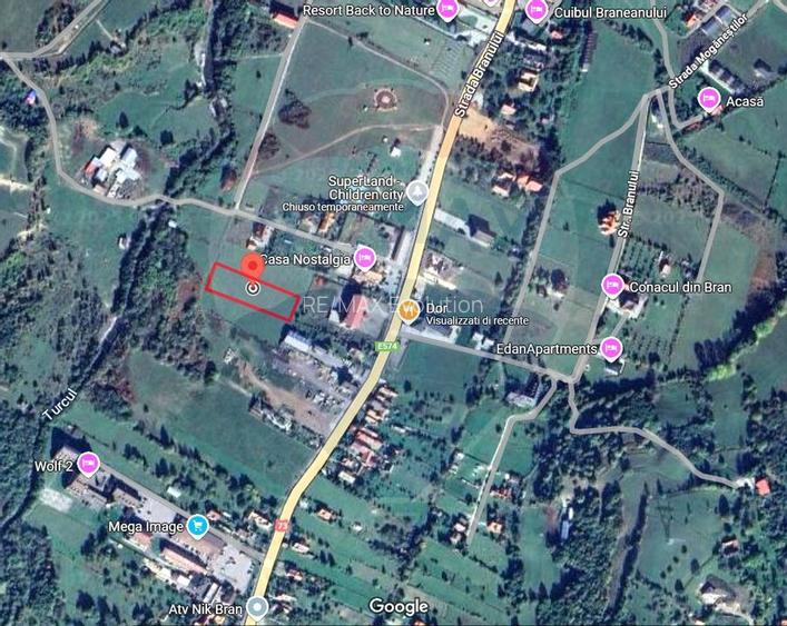 Comision 0% |Teren intravilan | 4.138 mp | Strada Branului | Zărnești - 5