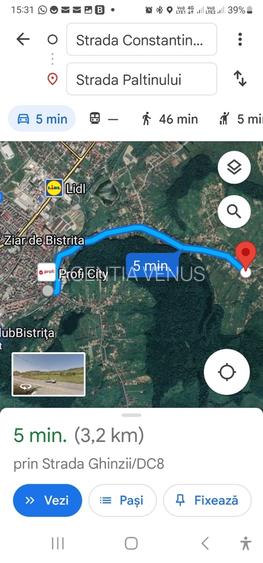 Teren 1500 mp pe str Paltinului, Valea Ghinzii , extravilan Bistrita - 5