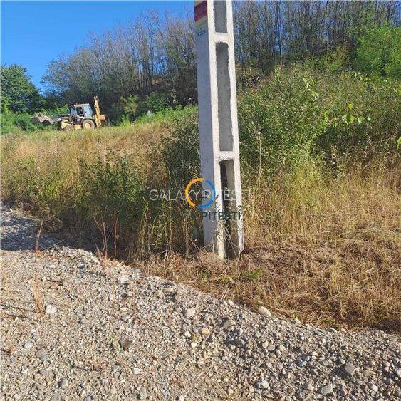 Teren 1540 mp Stefanesti - in spatele Primariei,  toate utilitatile - 4