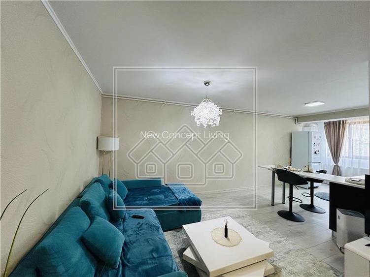 Apartament de vanzare in Sibiu -58 mp- mobilat modern- zona linistita - 2