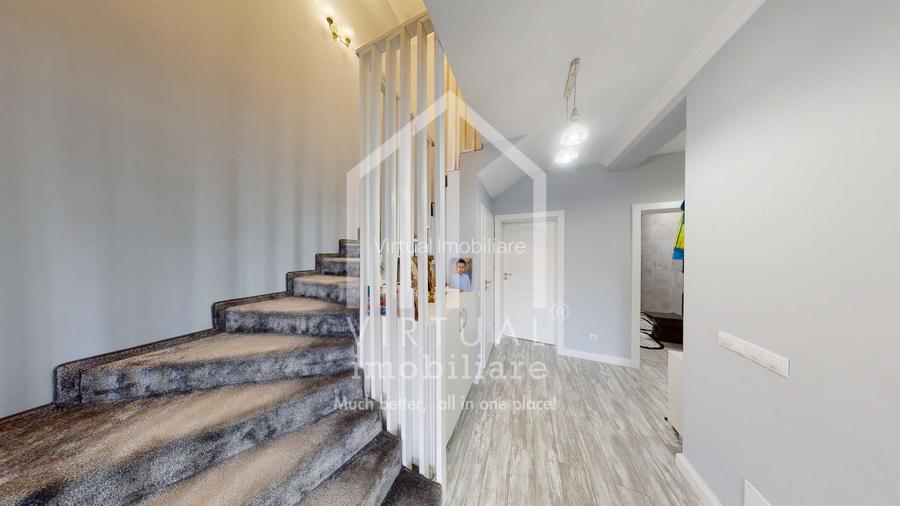 Casa cu 5 camere, 120mp utili + terasa, teren 300mp,  Cisnadie. - 11