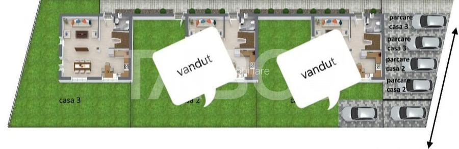 Casa individuala de vanzare in Selimbar - doar mobilierul ii trebuie - 1