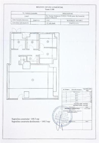 Spatiu comercial P-ta Victoriei, 117 mp utili, 10.26 ml fatada,renovat - 9