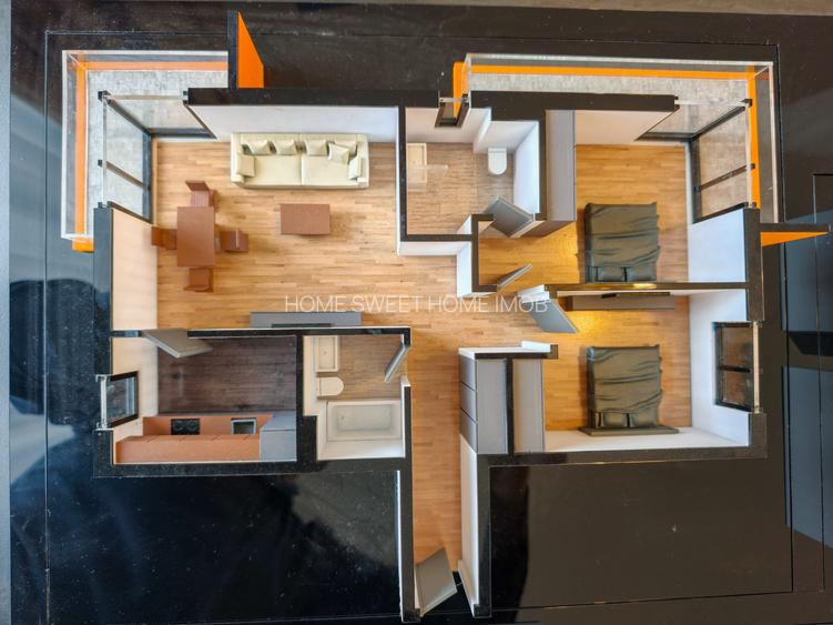 Apartament Premium 3 camere cu 2 terase | 107 mp | Incalzire pardoseala - 19
