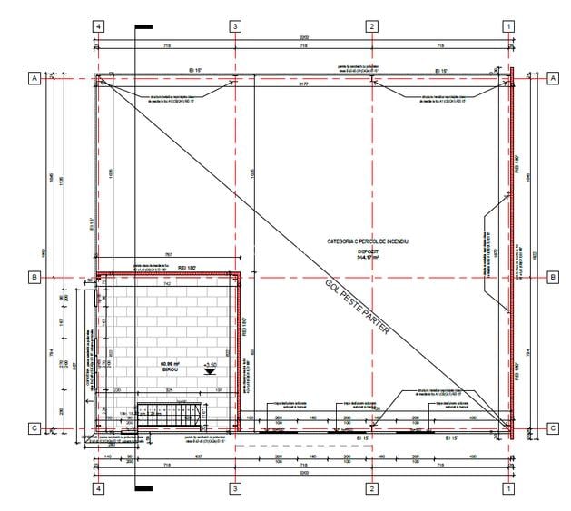 Militari - Centura , hala noua , productie/ depozitare - 2