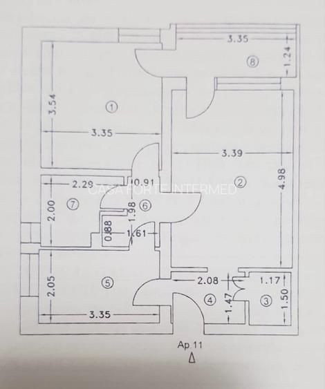 2 camere  circular City Parc Mall - 90000 euro - 2