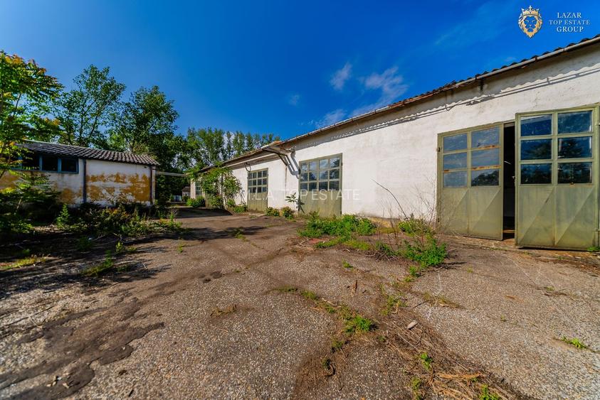 Cladire industriala de vanzare cu potential 3,5 ha in Batania - 7