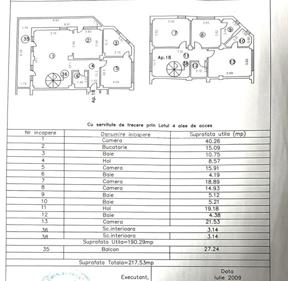 Penthouse tip Duplex su.217mp.in Mamaia Sat pe malul Lacului - 3