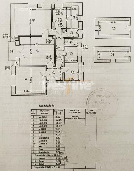 APARTAMENT 3 CAMERE, COMPLET RENOVAT ȘI MOBILAT, 91mp, RAHOVA, ETAJ 2 - 10