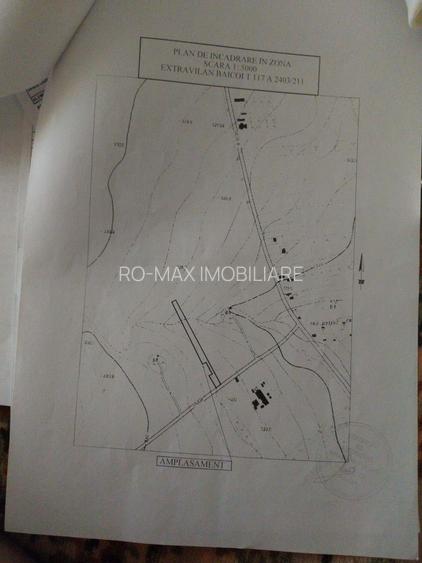 Teren 1000 mp cu Autorizatie valabila de Construire pentru 3 Case P+1 - 8