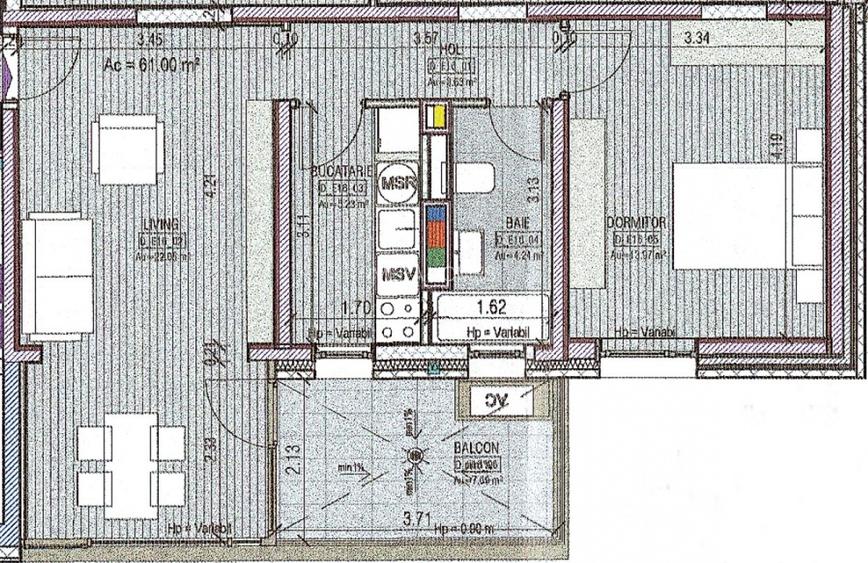 Apartament 2 camere nou | Parcul Circului - 1